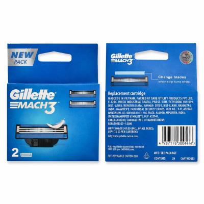 GILLETE MACH 3 NEW PACK OF TWO